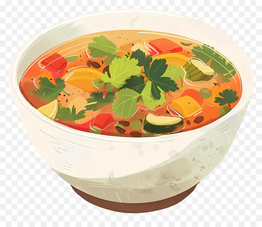 Sopa De Verduras，Plato De Sopa PNG