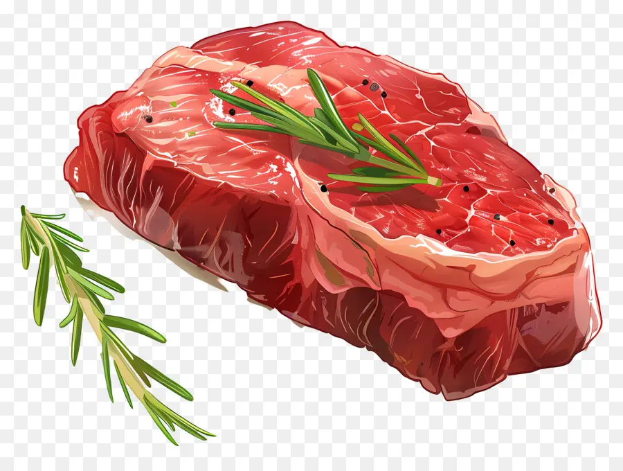 Carne Cocida，Filetes Crudos PNG