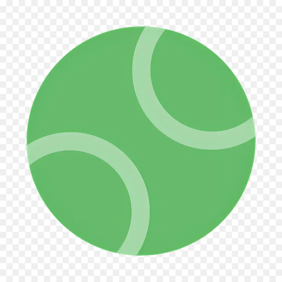 Pelota De Tenis，Verde PNG