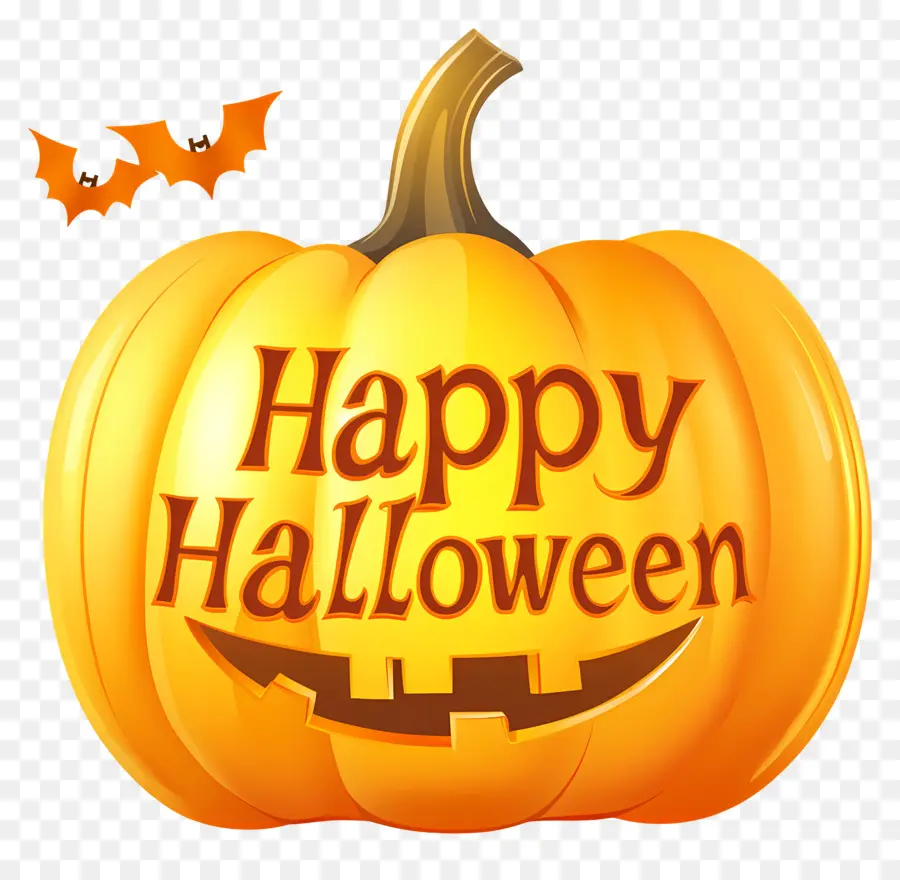 Feliz Halloween，Calabaza PNG