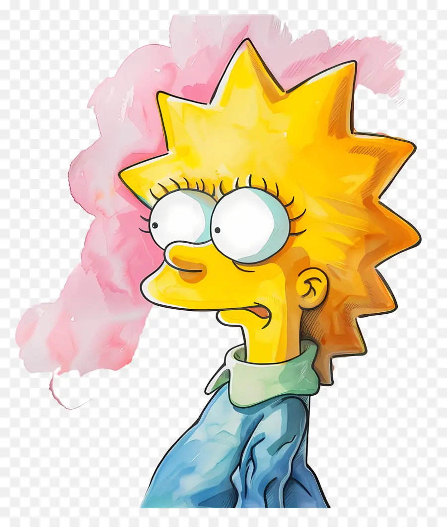 Maggie Simpson，Niña De Dibujos Animados PNG