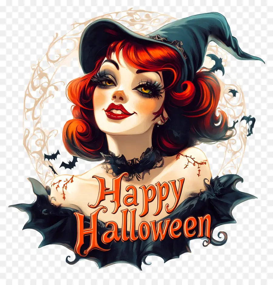 Feliz Halloween，Bruja De Halloween PNG