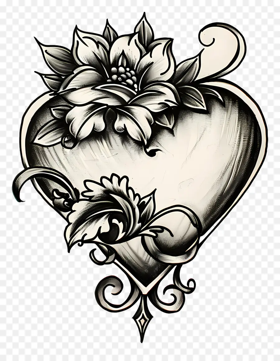 Tatuaje De Corazón，Corazón PNG