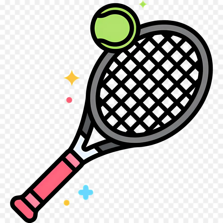 Raqueta De Tenis，Raqueta De Tenis Y Pelota PNG