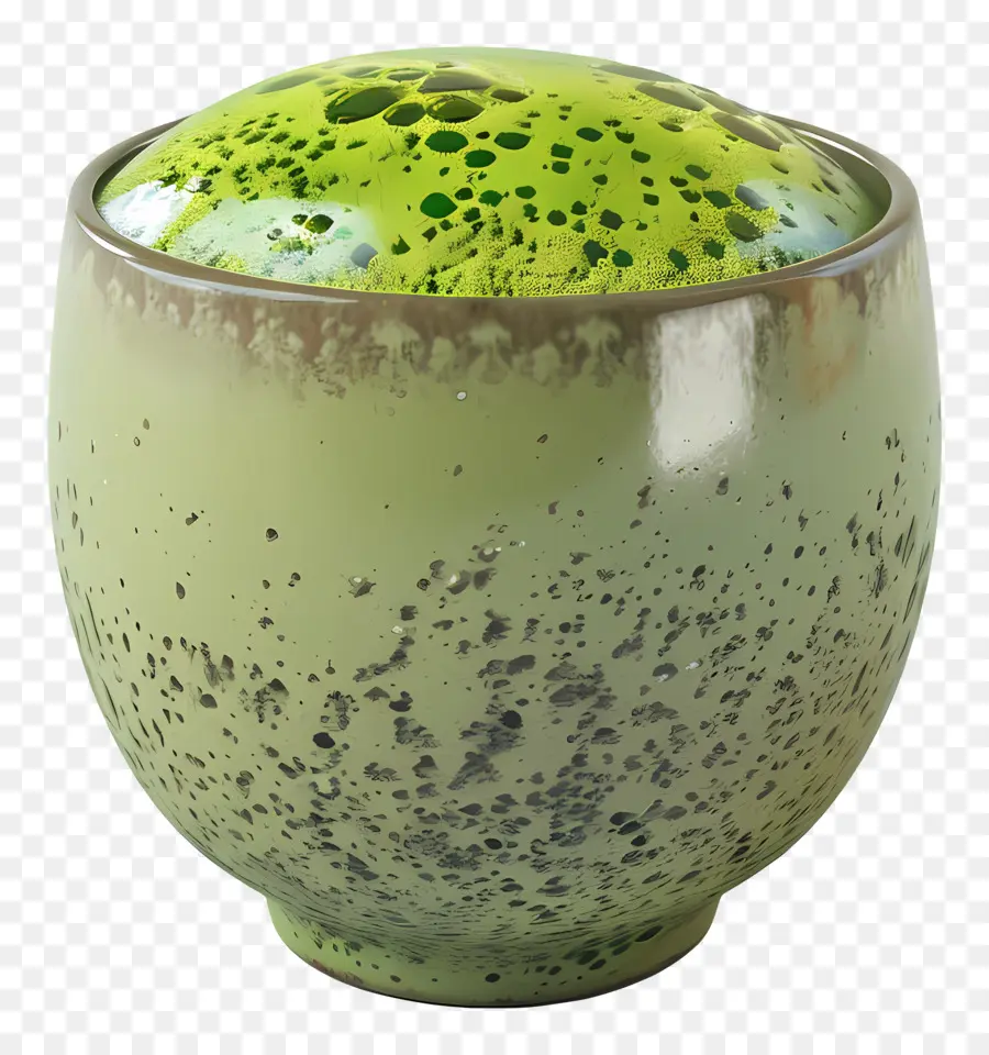 Té Matcha，Olla Verde PNG