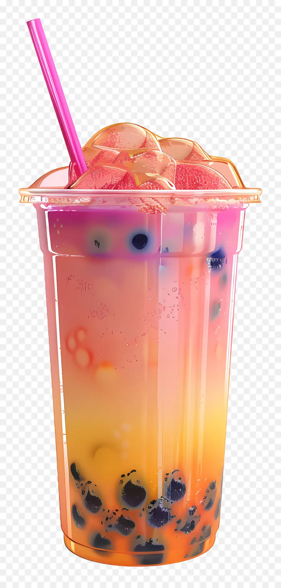 Bebida Boba，Té De Burbujas PNG