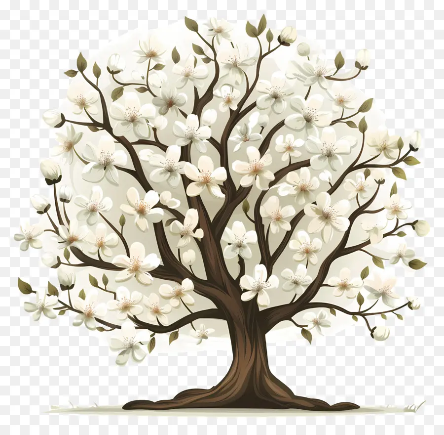 árbol Floreciente，Árbol PNG