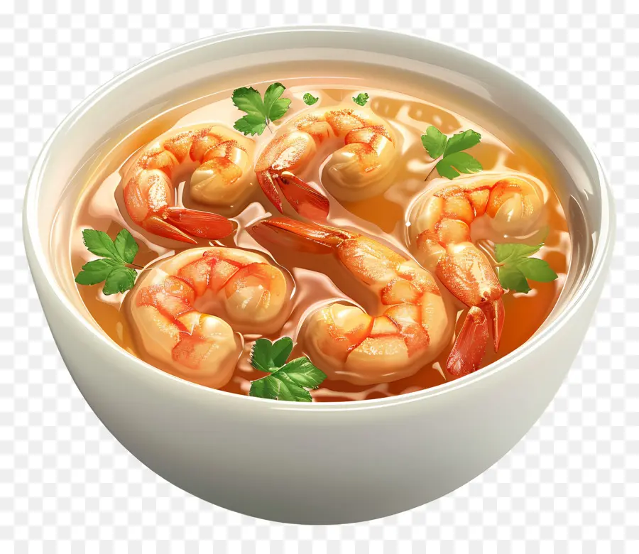 Sopa De Camarones，Camarón PNG