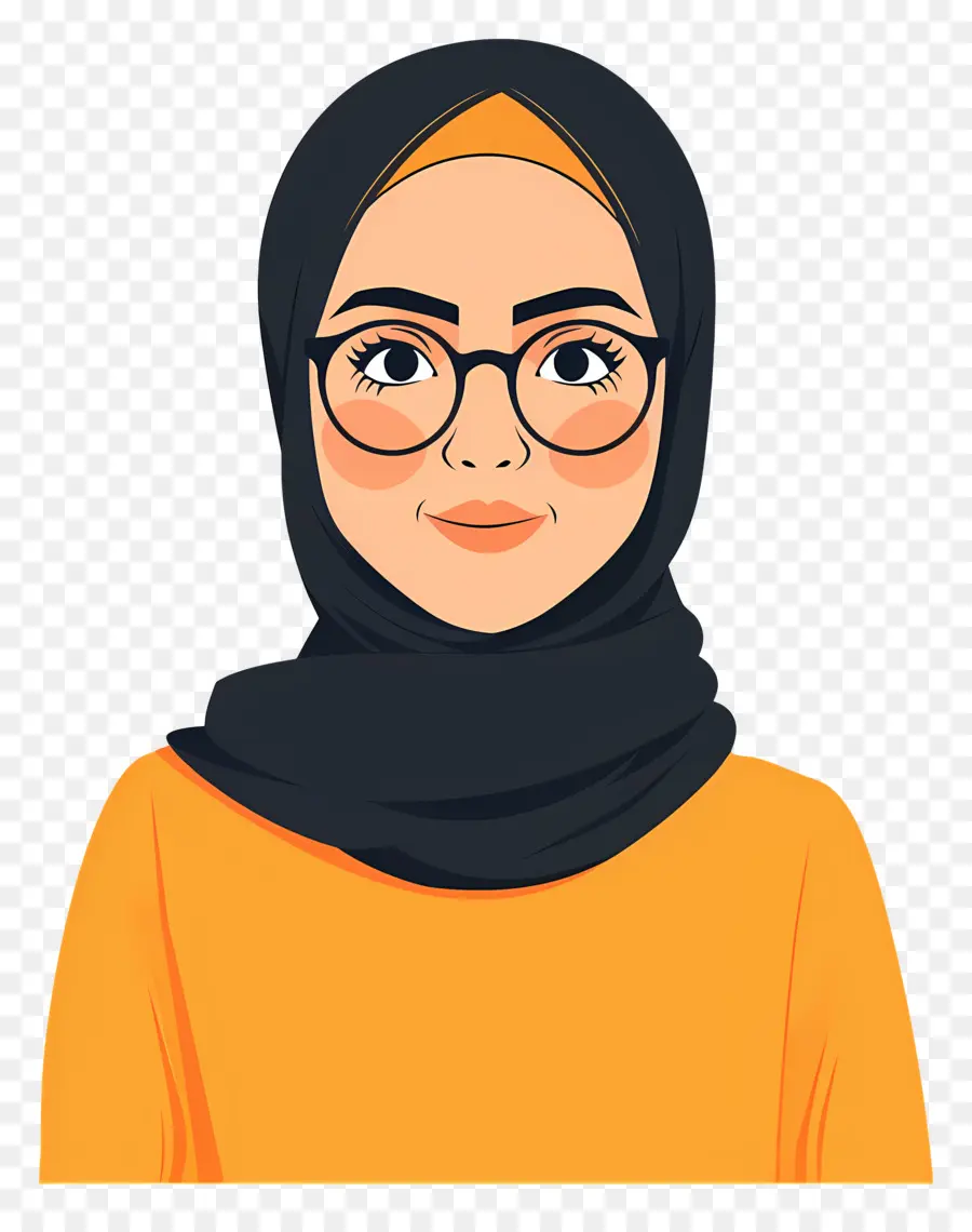 Linda Chica Hijab，Mujer En Hijab PNG