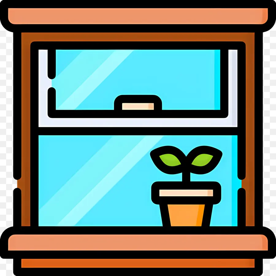 Planta De Ventana，Planta En Ventana PNG