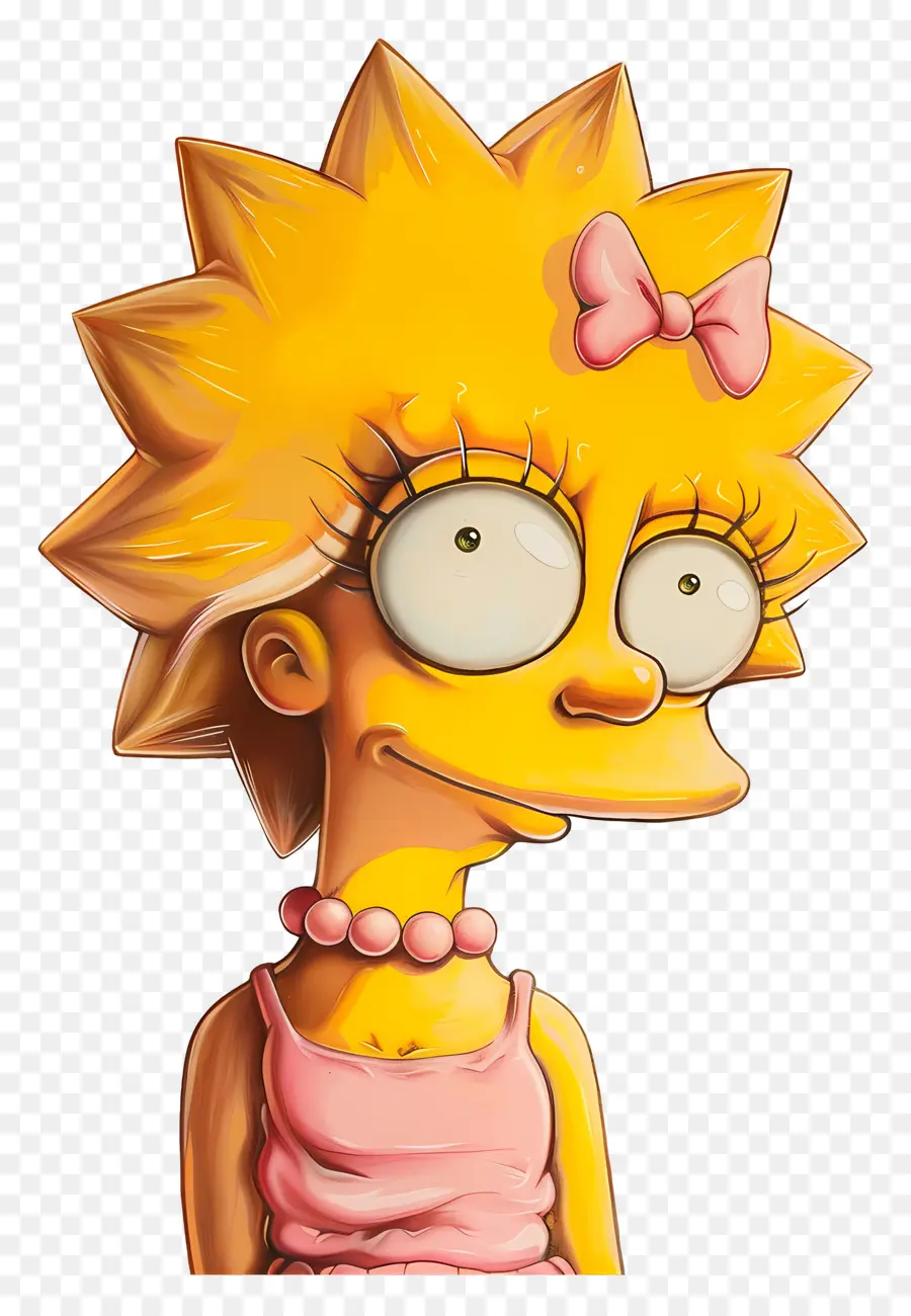 Lisa Simpson，Personaje De Dibujos Animados PNG