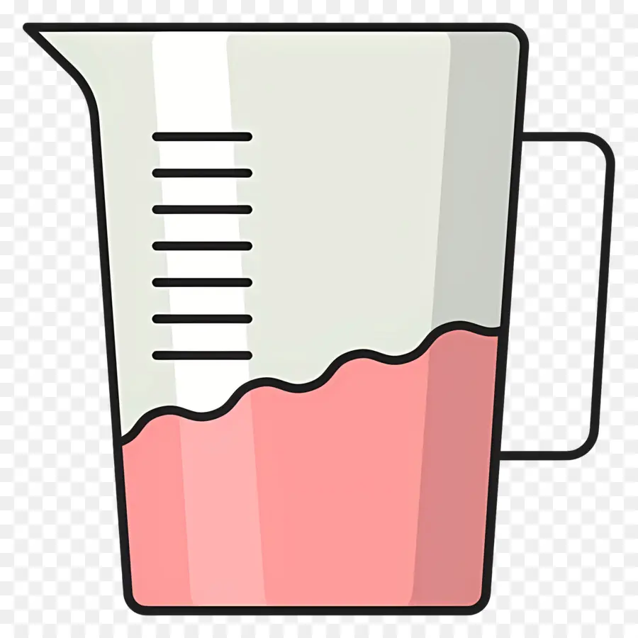 Agua Del Vaso，Taza Medidora PNG