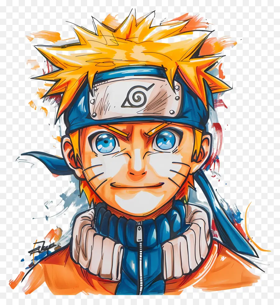 Naruto Uzumaki，Personaje Animado PNG