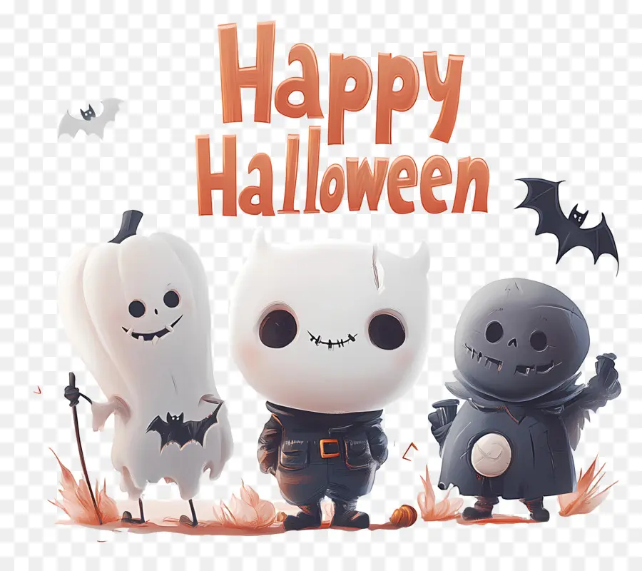 Feliz Halloween，Personajes De Feliz Halloween PNG