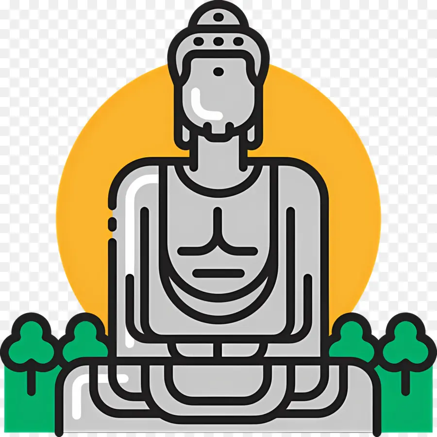 Buda，Estatua De Buda PNG