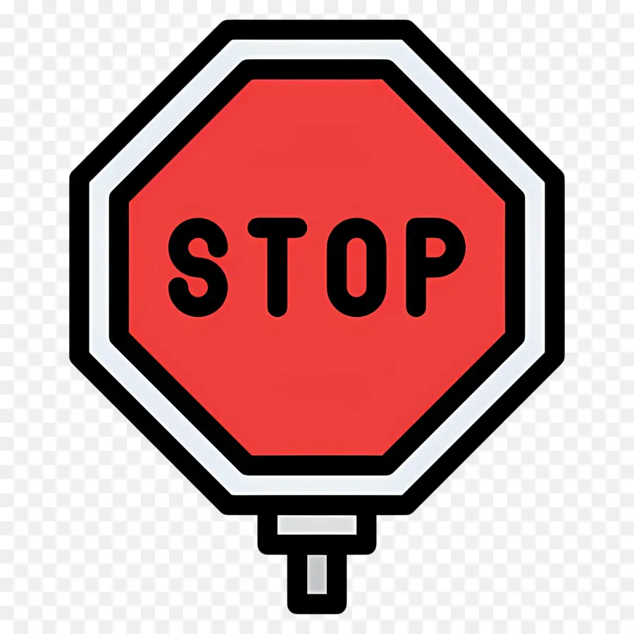 Señal De Stop，Tráfico PNG