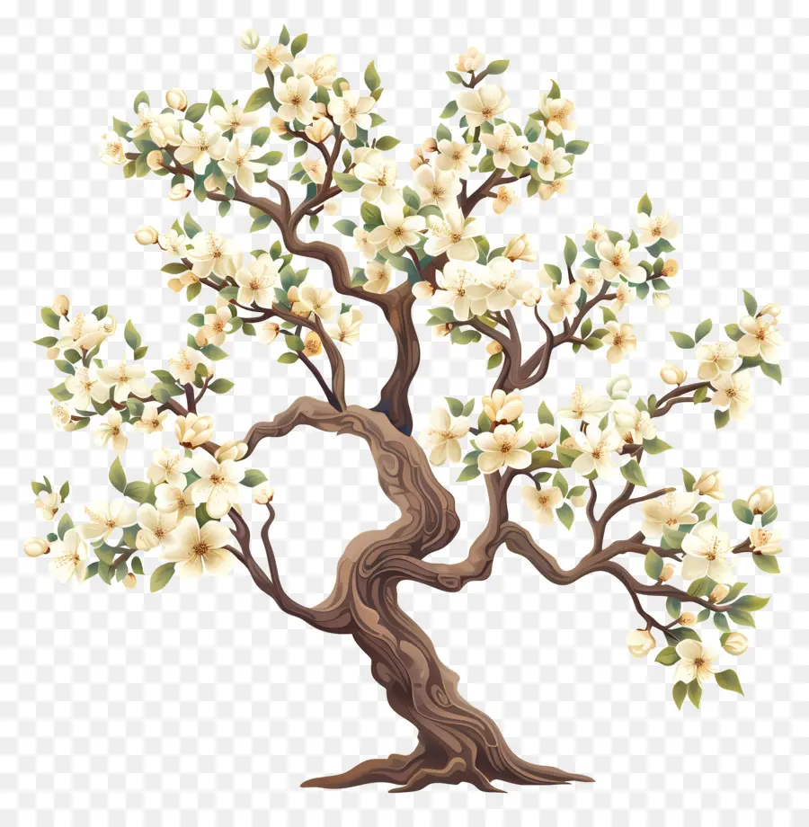 árbol Floreciente，Árbol PNG