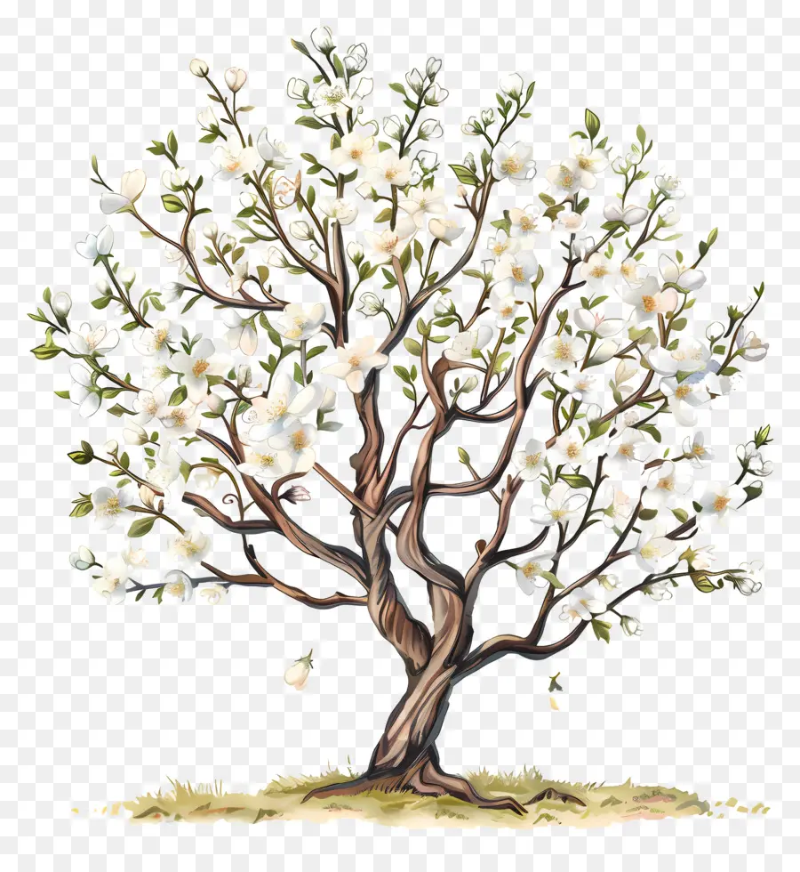 árbol Floreciente，Árbol PNG