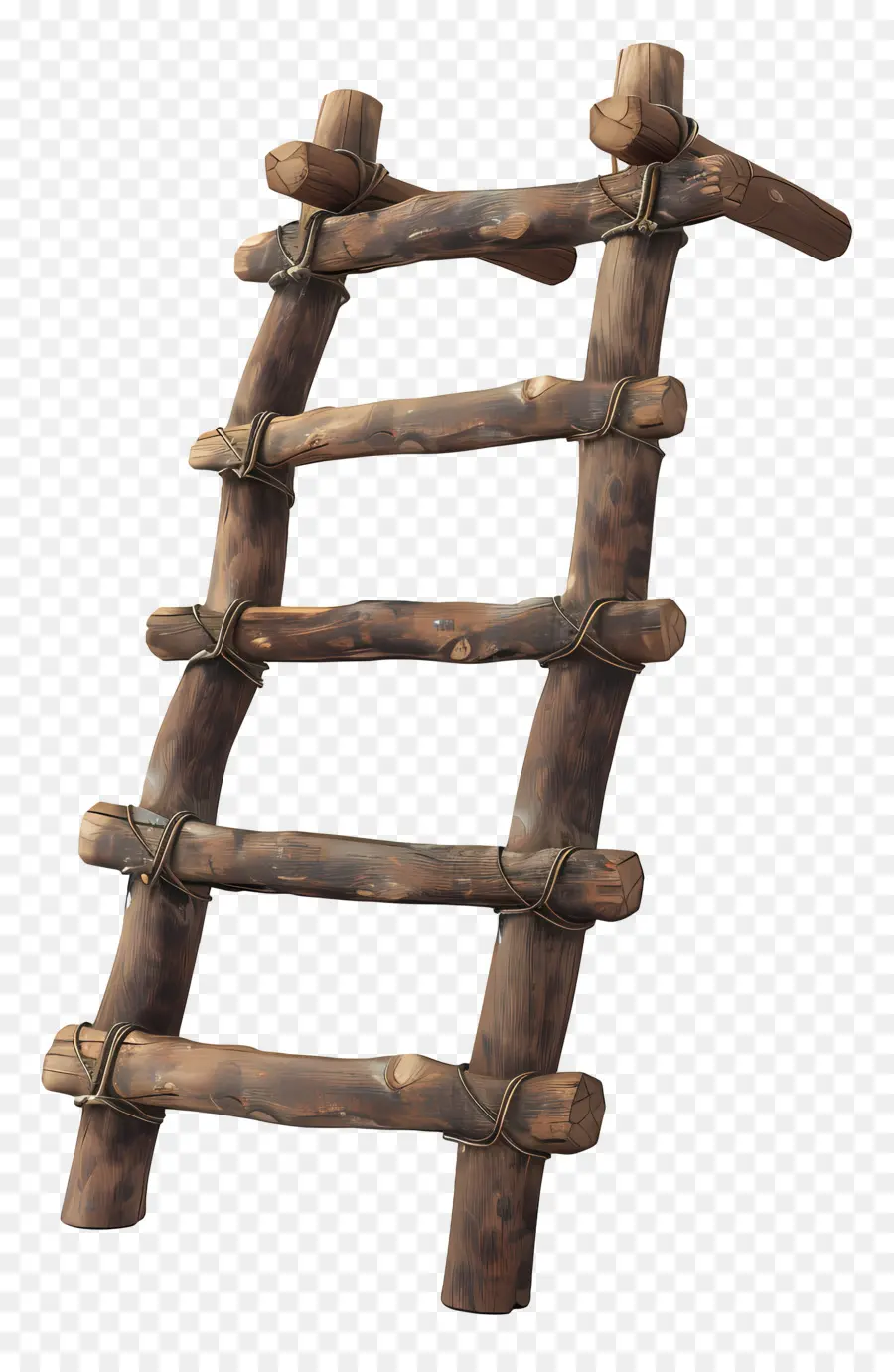 Escalera De Madera，Pasos PNG