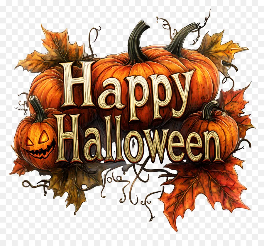 Feliz Halloween，Calabaza De Halloween PNG