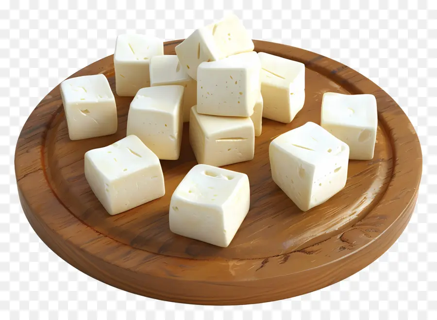 Paneer，Cubos De Tofu PNG