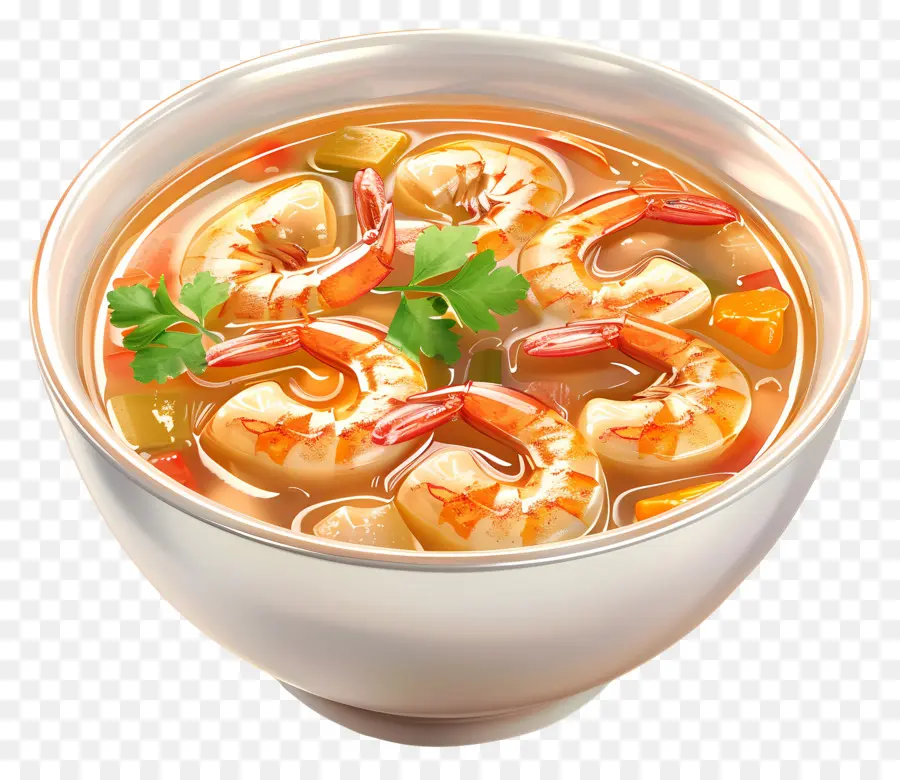 Sopa De Camarones，Bol PNG