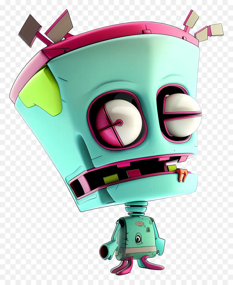 Invasor Zim，Robot De Dibujos Animados PNG