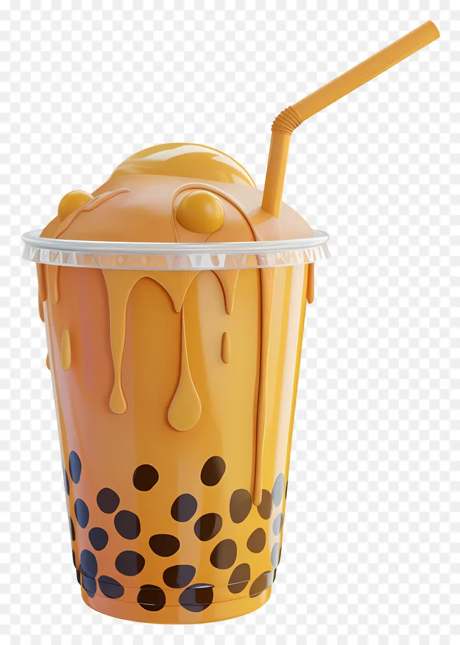 Bebida Boba，Té De Burbujas PNG