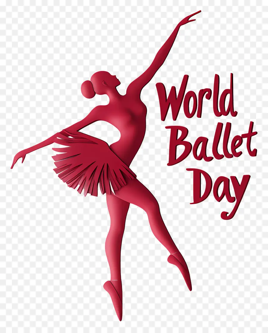 Día Mundial Del Ballet，Bailarina De Ballet PNG