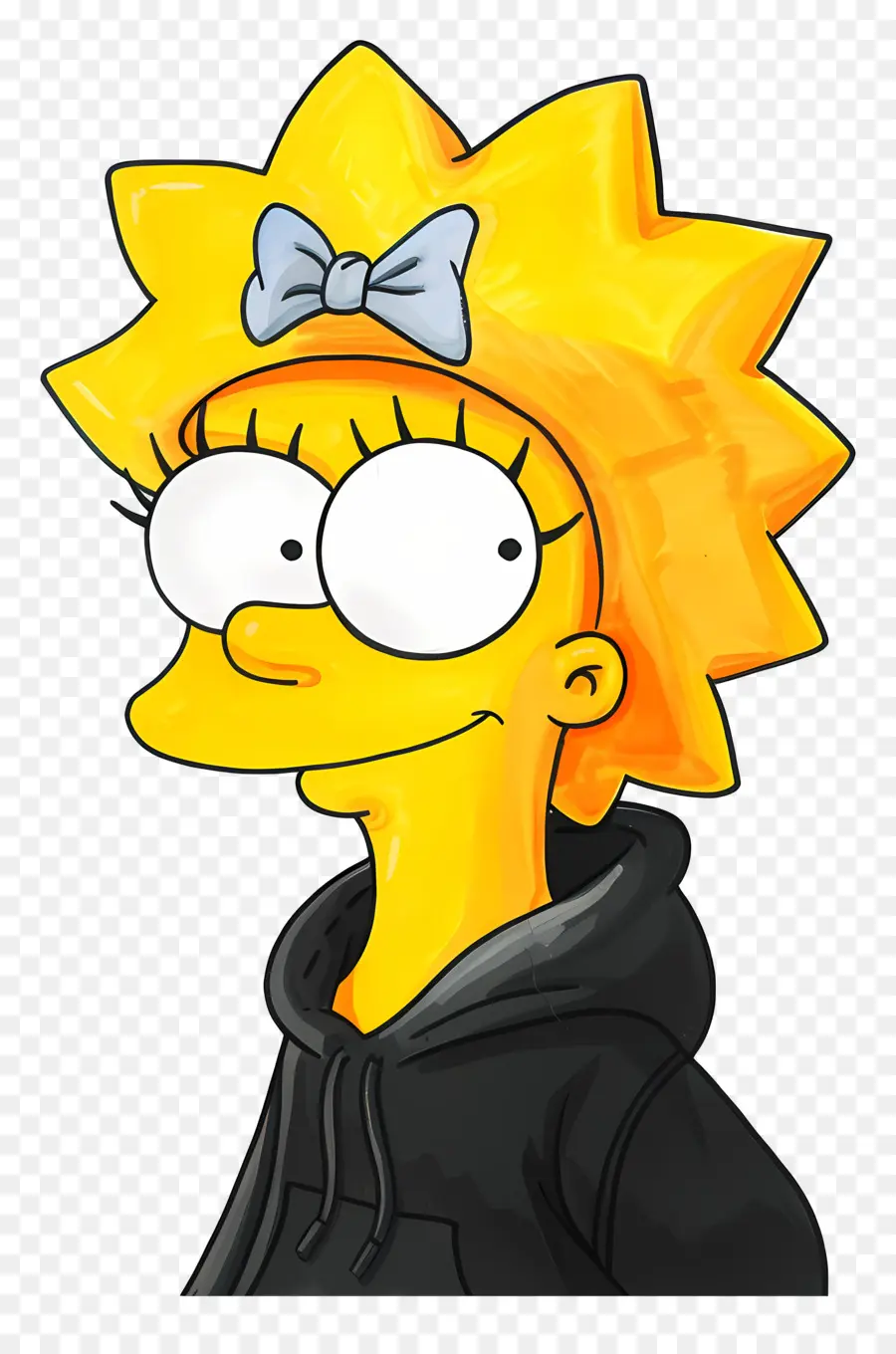 Lisa Simpson，Niña De Dibujos Animados PNG