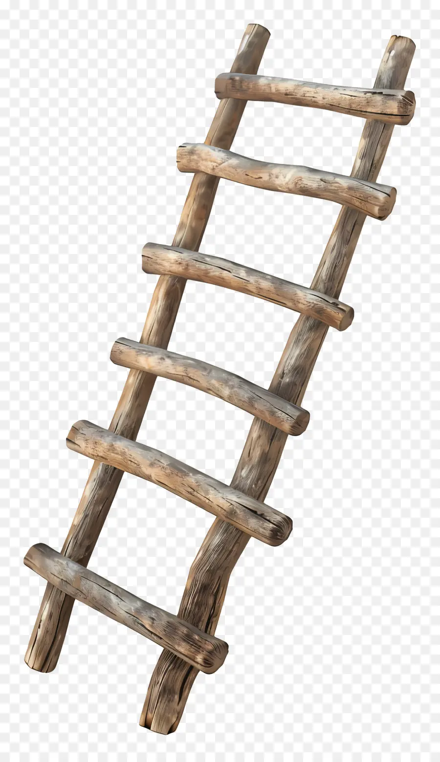 Escalera De Madera，Pasos PNG