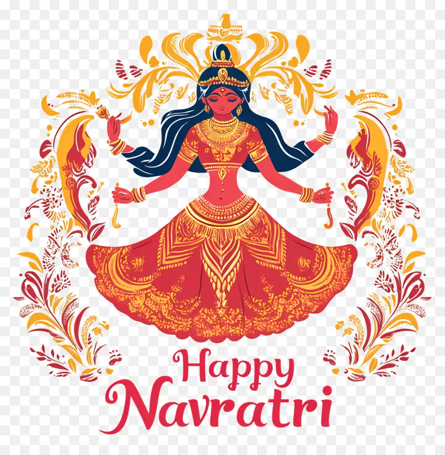 Feliz Navratri，Navratri PNG