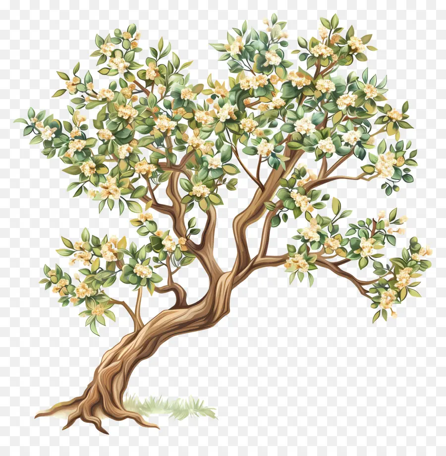 árbol Floreciente，Árbol PNG