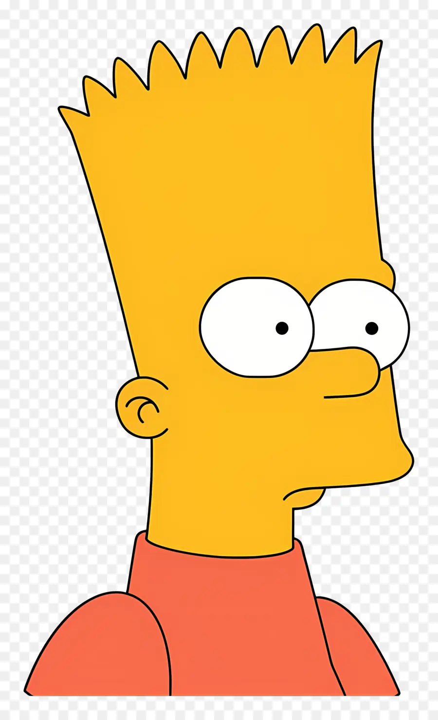 Bart Simpson，Piel Amarilla PNG