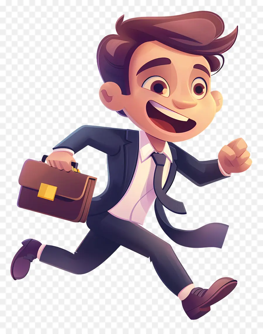 Empresario Corriendo，Correr PNG