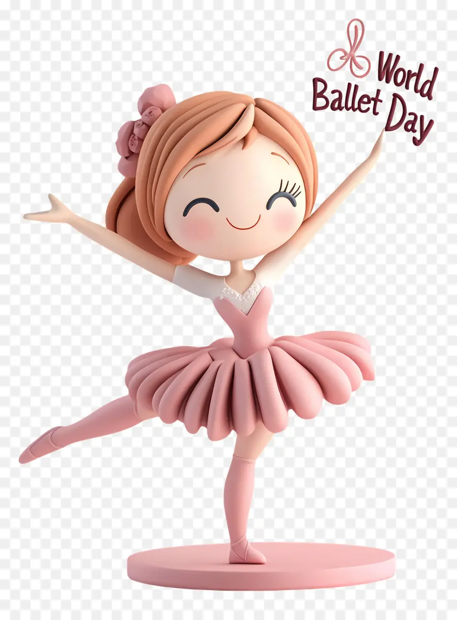 Día Mundial Del Ballet，Bailarina De Ballet PNG