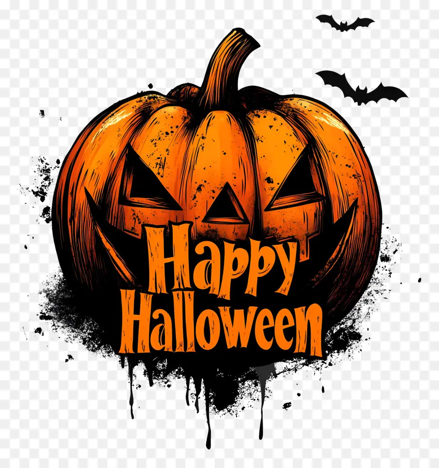 Feliz Halloween，Calabaza De Halloween PNG