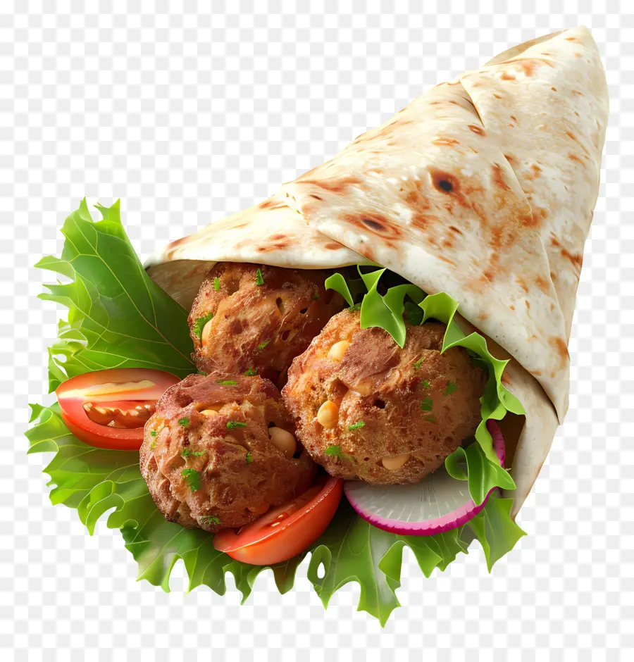 Envoltura De Falafel，Envoltura PNG