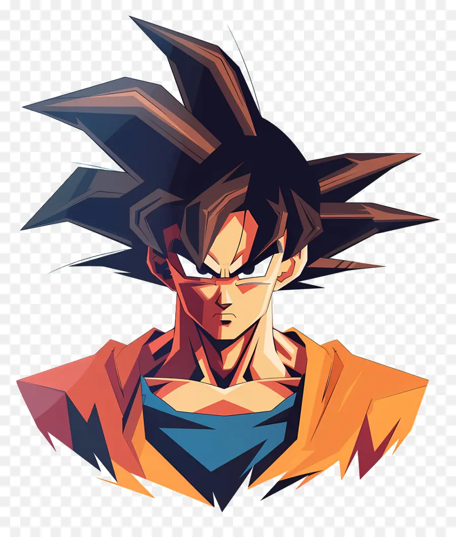 Goku，Personaje De Pelo Puntiagudo PNG