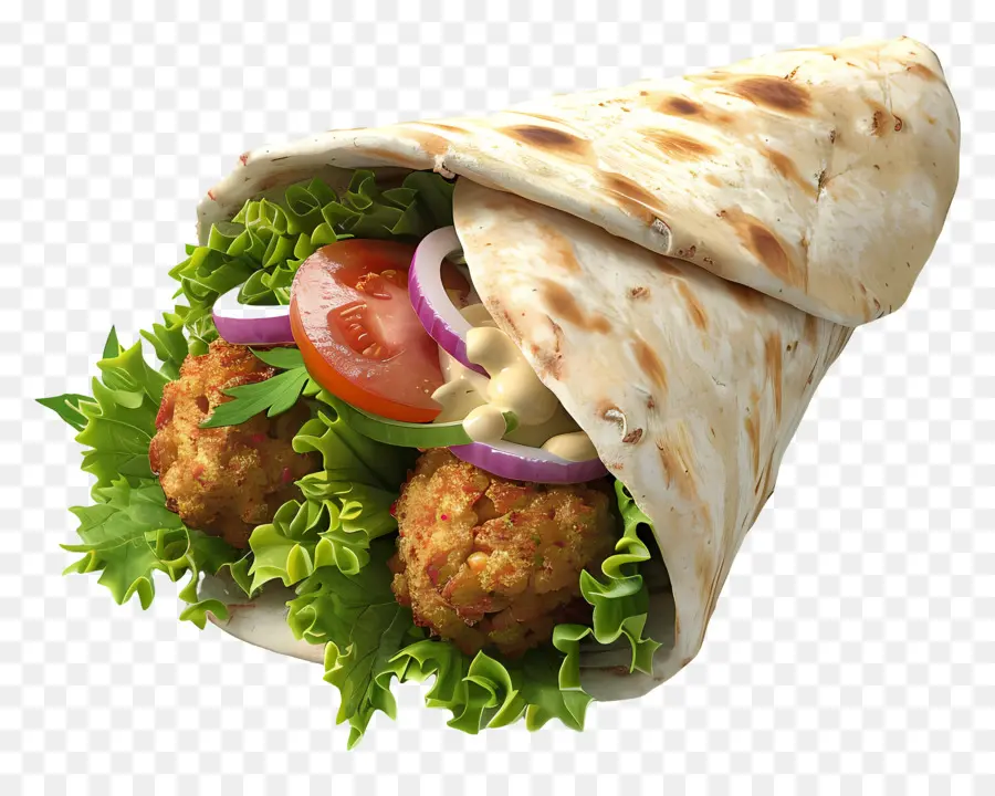 Envoltura De Falafel，Envoltura PNG