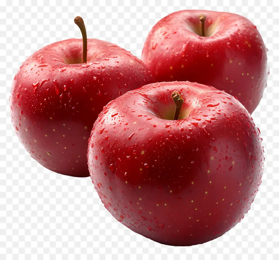 Manzana，Rojo PNG