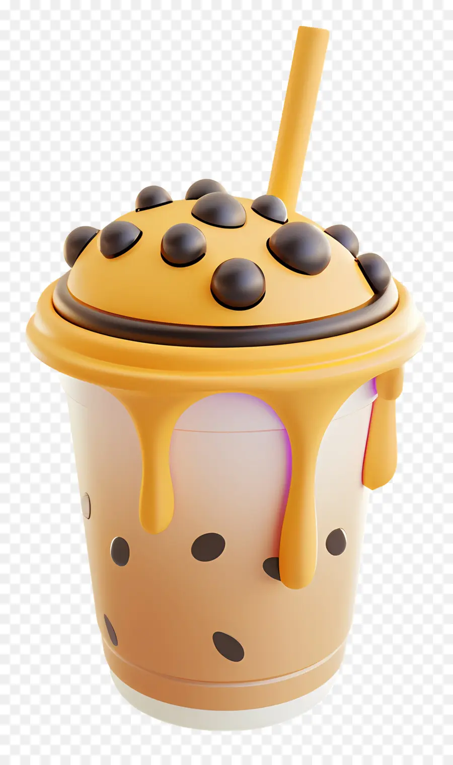 Bebida Boba，Té De Burbujas PNG