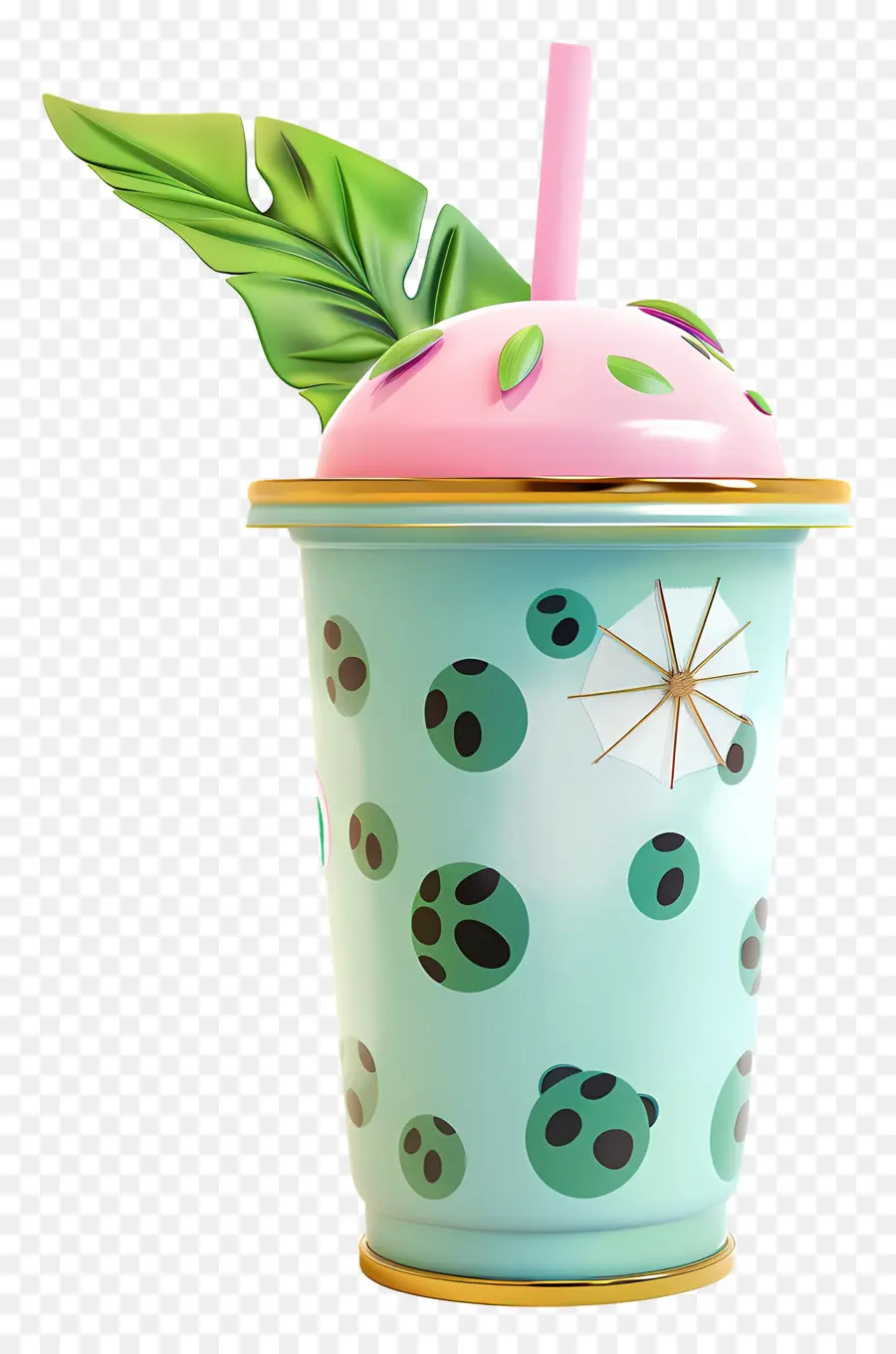 Bebida Boba，Taza Decorativa PNG