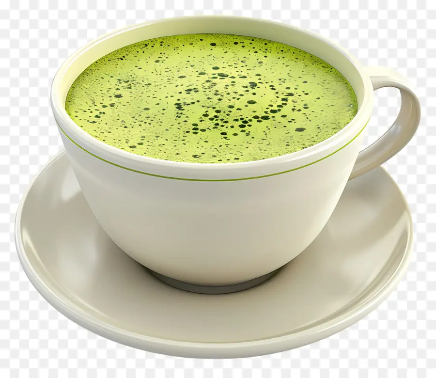 Té Matcha，Matcha Latte Verde PNG