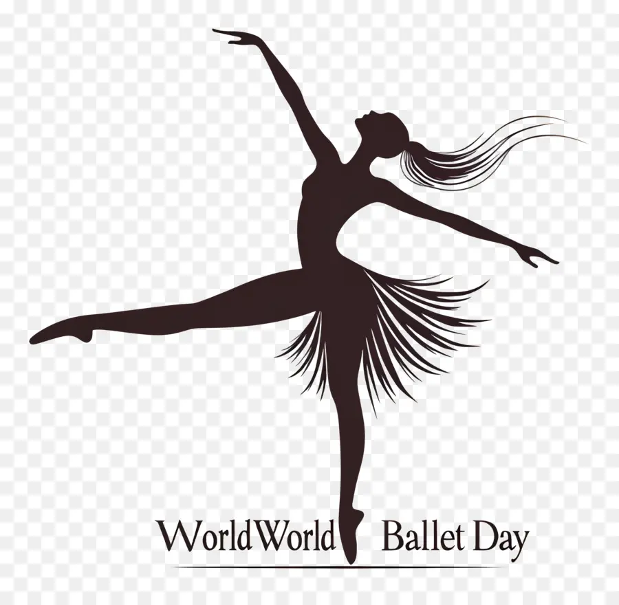 Día Mundial Del Ballet，Bailarina De Ballet PNG