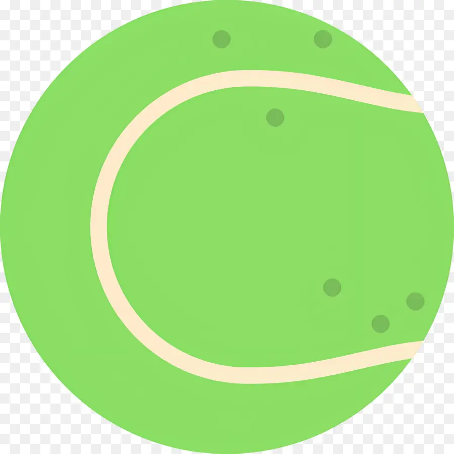 Pelota De Tenis，Pelota De Tenis Verde PNG