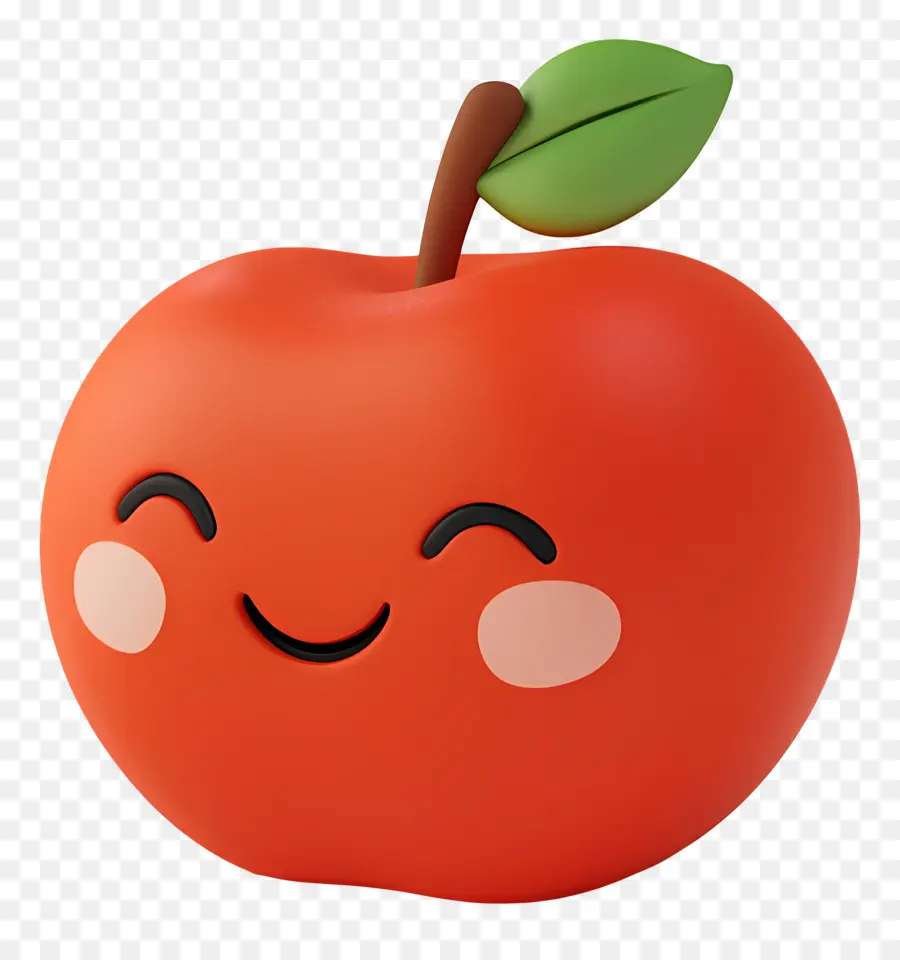 Manzana，Manzana Sonriente PNG