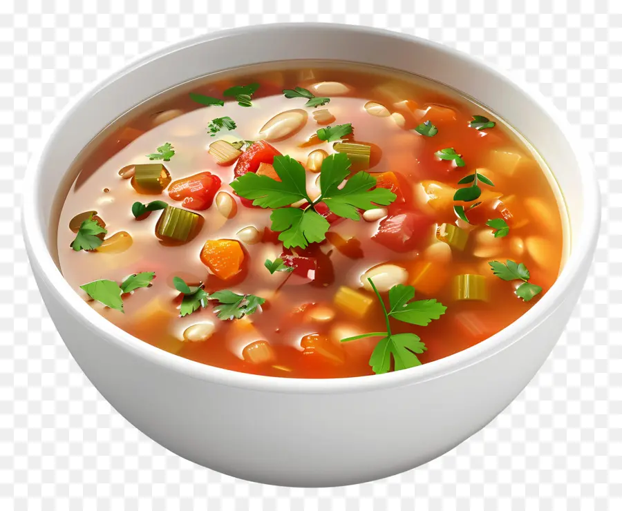 Sopa Minestrone，Sopa De Verduras PNG