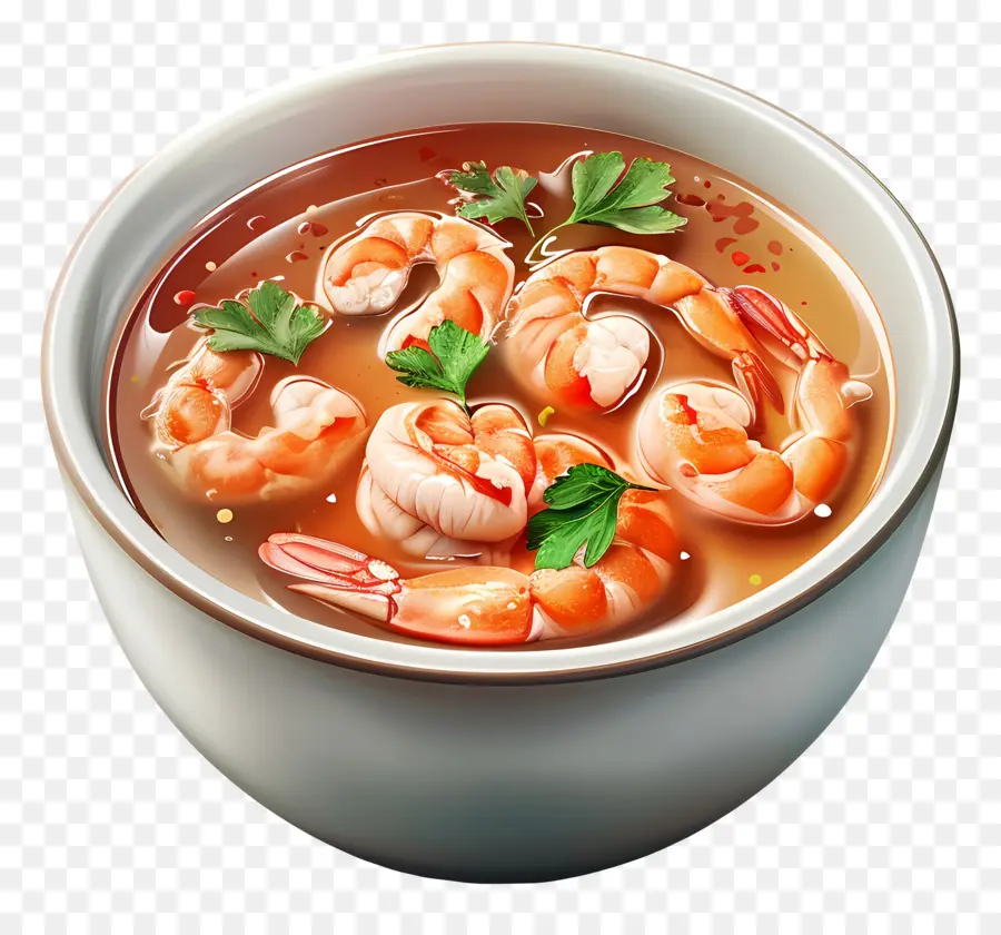 Sopa De Camarones，Camarón PNG