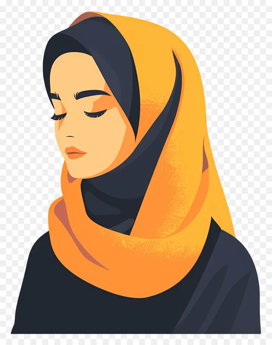 Linda Chica Hijab，Mujer En Hijab PNG